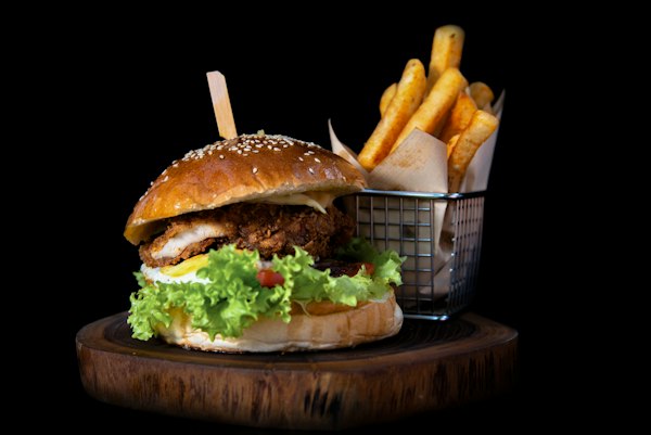Spicy Harissa burger