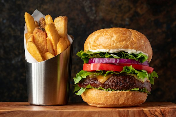 Double smash burger